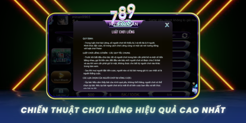 Chien Thuat Choi Lieng Hieu Qua Cao Nhat
