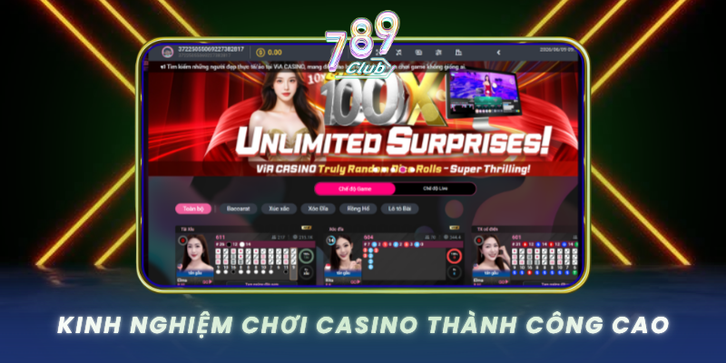 Kinh Nghiem Choi Casino Thanh Cong Cao