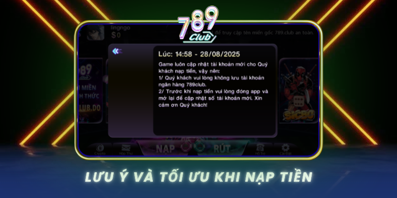 Luu Y Va Toi Uu Khi Nap Tien