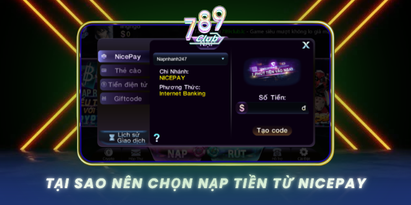 Tai Sao Nen Chon Nap Tien Tu Nicepay