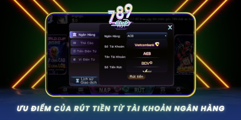 Uu Diem Cua Rut Tien Tu Tai Khoan Ngan Hang